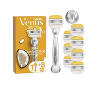 Gillette Venus Comfortglide Coconut Plus Olay Women's Razor- 8 Blades, 5 Blades for a Smooth, Close Shave That Lasts