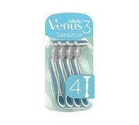 Gillette Venus 3 Sensitive Womens Disposable Razors - Pack of 4