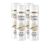 Gillette Venus Satin Care Shaving Gel Dry Skin Vanilla 200ml 200 ml