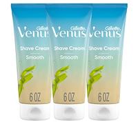 Gillette Venus Smooth plus Olay Shaving Cream for Women, 3 Count, 6 oz