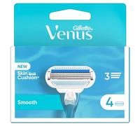 Gillette Venus Smooth Razor Blade Refills, 4 each