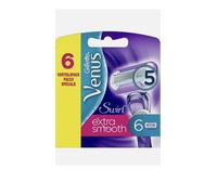 Gillette Venus Swirl Extra Smooth Pack Of 6 Cartridges Razor New 100% GENUINE