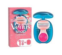 Gillette Venus Travel Razor, Extra Smooth Snap 3 Blade Women's Razor + Travel Case