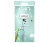 Gillette Venus V Editon Deluxe Smooth Sensitive Razor for Women + 1 Razor Blade with 5 Blades Gift for Women