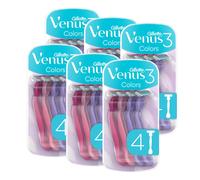 Gillette Venus3 Colours Disposable Razors 4 Pack pack