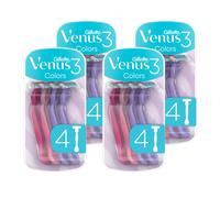 Gillette Venus3 Colours Disposable Razors 4 Pack pack