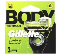 GilletteLabs Body + Intimate Razor Blade Refill Cartridges, 3 Cartridges