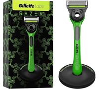 GilletteLabs with Exfoliating Bar, Limited Edition Razer, Razer for Men, 1 Handle - 1 Blade, Premium Magnetic Stand