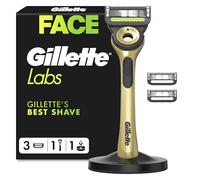 GilletteLabs with Exfoliating Bar, Razor for Men, 1 Handle Plus 3 Refills