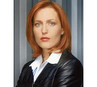 Gillian Anderson - The X-Files Autograph Signed A4 Photo Print