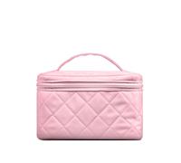 Gillian Jones Beauty Box In Quilted Nylon Pink 1 pcs