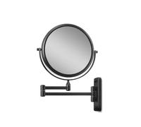Gillian Jones - Double-Sided Wall Mirror w. x10 Magnification - Black