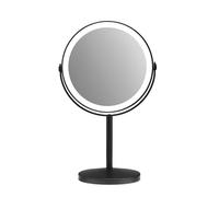 Gillian Jones Rechargeable LED Table Mirror Matte Black 1 pcs