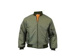 Gillicci Mens Heavy Padded MA1 Type Army Biker Doorman Bomber Jacket Coat S-5XL