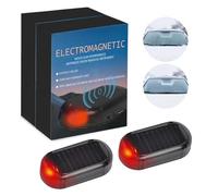 Gillterway 2PCS Cars Defroster Electromagnetic Car Deicer, Antifreeze Snow Removal Device, Windshield Defroster, Electromagnetic Wave Anti Freezing And Snow Removal Device, for All Cars