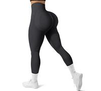 GILLYA Women's Scrunch Butt Lifting Leggings Seamless Tie Dye Workout Leggings Gym High Waisted Booty Lift Pants, 3# Upgrade Black, XL