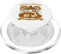 Gilmore Ghouls Halloween Ghosts Haunting Retro Women PopSockets PopGrip for MagSafe