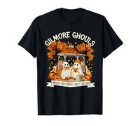 Gilmore Ghouls Halloween Spooky Fall Ghosts Coffee Lover Tee T-Shirt