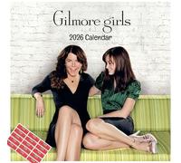 Gilmore Girls Calendar 2026 Square Wall Calendar with FREE Organsing Stickers Included