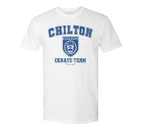 Gilmore Girls Chilton Debate Team Adult Short Sleeve T-Shirt - Officially Licensed - White X-Large
