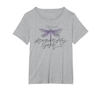 Gilmore Girls Dragonfly Inn T-Shirt, Women's Plus, Heather Grey, 1X