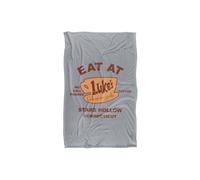 Gilmore Girls Gilmores Eat At Lukes Silky Touch Super Soft Throw Blanket | Size: Extra Large Gilmore Girls Multicolor Extra Large
