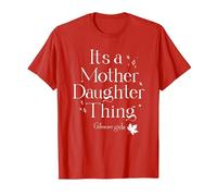 Gilmore Girls It's a Mother Daughter Thing T-Shirt, Men, Red, Small