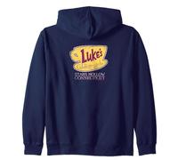 Gilmore Girls Luke's Connecticut Logo Zip Hoodie