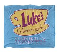 Gilmore Girls Lukes Logo Blanket Multicoloured (36In X 58In)