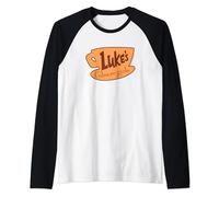 Gilmore Girls Luke's Logo Raglan Baseball Tee