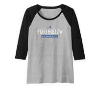 Gilmore Girls Stars Hollow Raglan Baseball Tee