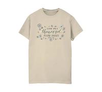 Gilmore Girls Women's I Love You A Thousand Yellow Daisies Boyfriend T-Shirt in Light Sand | Size: 3XL Gilmore Girls Light Sand 3XL