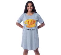 Gilmore Girls Womens' Luke's Diner Logo Nightgown Sleep Pajama Shirt (Small)