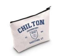 Gilmore TV Show Inspired Makeup Bag Gilmore Merchandise Luke's Diner Fans Gifts Chilton Prep School Cosmetic Bag (Chil UK)