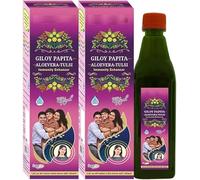 Giloy Papita Ras | Pack of 2 | Naturally Boost Your Immunity | detoxifier | 100% Natural (500ML)