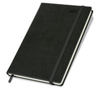 Gilt Edged 2026 A5 myNo Diary - Week to View with Notes - Soft Touch - A5 Diary - MYD01 (Black)