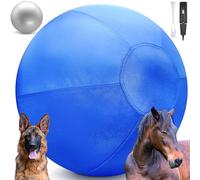 GILYX Herding Ball for Dogs 25" - Training Herding Dog Horse - Indestructible Dog Herding Ball for Australian Shepherd, Cattle Dogs, Border Collie - Navy