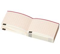 Gima 33017 Thermal Paper Pack Ecg, Orange Grid, 50 x 70 mm