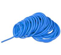 Gima - Elastic Resistance Latex Tube, Skein, Length 25 m, Thickness 3 mm, Heavy Resistance Level, Blue Colour.