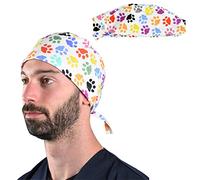 GIMA Hood various patterns surgical caps made from 100% high-quality pure poplin 40 cotton, absorbent, highly breathable, latex-free