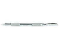 Gima - Nail Chisel, Cuticle Pusher, Double Head, 2 Different Use, Non-Slip Grip, Made of Stainless Steel, Lenght 14.5 cm