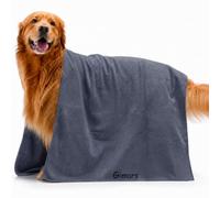 Gimars Pet Drying Towel 140×70cm, 1 Pack, Gray