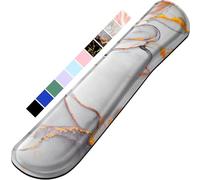 Gimars 63D High-Density Thicken 44cm Memory Foam Keyboard Wrist Rest, Extended Ergonomic Wrist Rest with Anti-Slip Rubber Base for Typing Pain Relief, Office Gaming Computer Laptop Mac, Golden Cloud