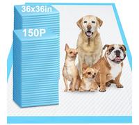 Gimars Extra Large 36"x36" Thicker Heavy Absorbency Pet Training Puppy Pee Pads- Jumbo Disposable Polymer Quick Dry No Leaking Pee Pads for Dogs, Cats, Rabbits Pets