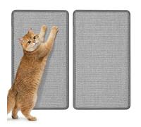Gimars gray sisal mat 50 * 30cm 2-piece set JMD02-02