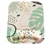 Gimars Mouse Mat Wrist Support, Ergonomic Memory Foam 28x21cm Large Mouse Pad Wrist Rest with Non-Slip Base, Mousepad for Laptop Gaming Office Computer Laptop MAC, Morandi Blue