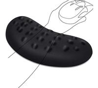 Gimars Mouse Wrist Rest, Ergonomic Mouse Wrist Pad with Massage Notes for Pressure and Pain Relief, Wrist Support for Computer Office and Gaming
