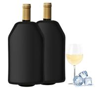 Gimars Pack of 2 Wine Bottle Coolers, Wine Cooler Bag, Thermal Cooling Bag for Champagne, Elastic Bottle Cooler for Bevers, Travel, Parties