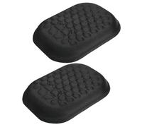 Gimars Wrist Rest Pad 2pcs Ergonomic Armrest Elbow Rest Memory Foam Wrist Rest Support Pain Relief for Office Desk Gaming Computer,Laptop (2, Schwarz)