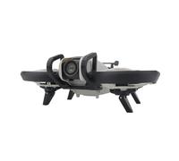 Gimbal Bumper Crash Bar Folding Landing Gear Height Increase Kickstand Tail Fin Protection Ring Set For DJI Neo Drone Accessory (Black)
